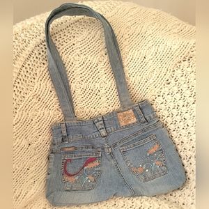 VTG Candies Denim Jeans Purse